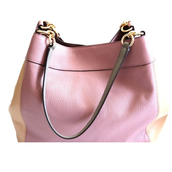 Coach Lexy Shoulder Bag Colorblock - Picture 4 of 7